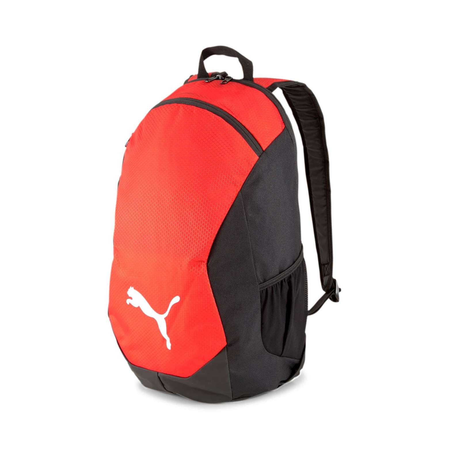 Рюкзак спортивный Puma teamgoal 23 Backpack Core 07685501, полиэстер, черно-красный