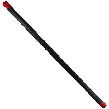Палка гимнастическая (бодибар), вес 4 кг, дл. 120 см, ст. труба, неопрен, black, red Палка гимнастическая (бодибар), вес 4 кг, дл. 120 см, ст. труба, неопрен, black, red
