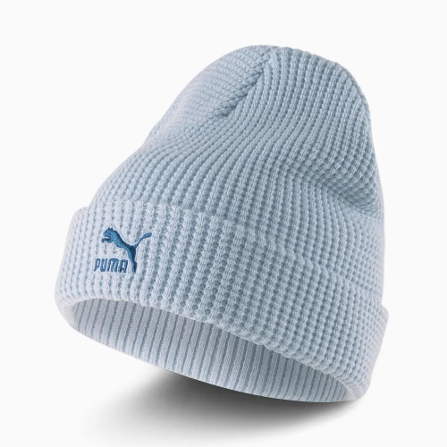 Шапка PUMA  ARCHIVE MID FIT BEANIE UNISEX 02284810, grey-blue