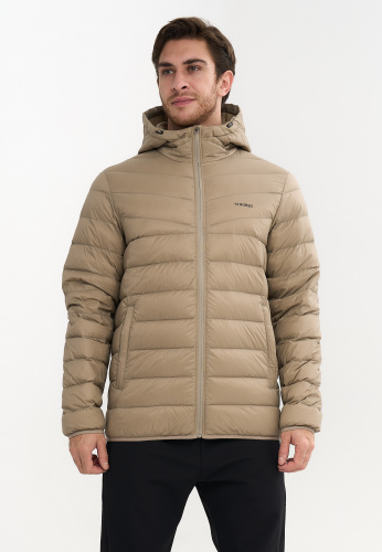 Пуховик Strobbs E2445-9, бежевый