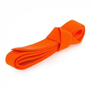 Пояс для кимоно, (260см), orange