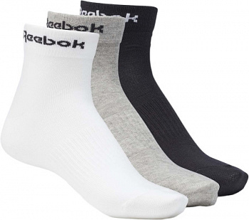 Носки GH8168 Reebok ACT CORE ANKLE SOCK 3P Носки GH8168 Reebok ACT CORE ANKLE SOCK 3P