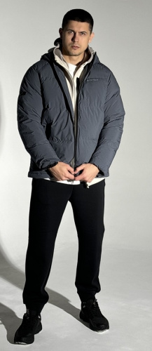 Куртка пуховик ANTA 852437902E-4 серый 