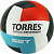 Мяч волейбольный TORRES HIT V32045, white, black, blue, red