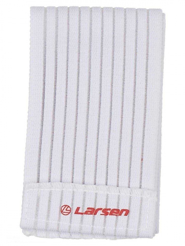 Бинт эластичный на голень Larsen 6824 N/C, white