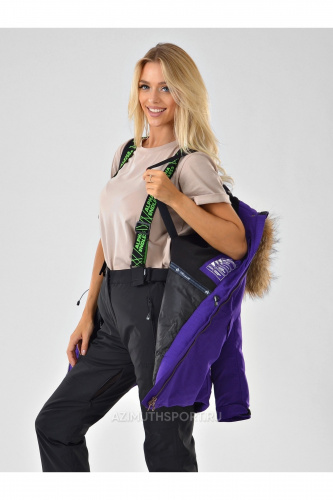 Куртка парка зимняя AZIMUTH 21803_70, violet