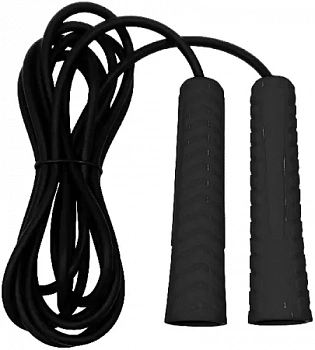 Скакалка  Fortius F210401-3BE 3 м черный Скакалка  Fortius F210401-3BE 3 м черный