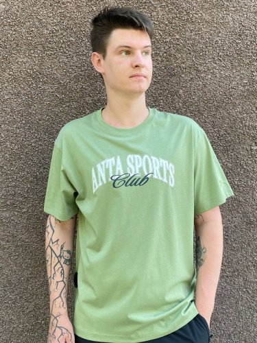 Футболка муж. 852438110-3 зеленый ANTA