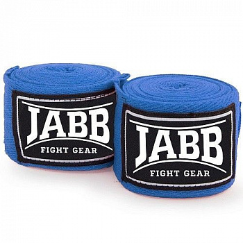 Бинты боксерские JABB JE-3030 синий, 3.5м, пара,  Бинты боксерские JABB JE-3030 синий, 3.5м, пара,