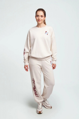 Свитшот ANTA 862338724-1, белый 