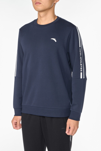 Свитшот ANTA 852417712-2 темно-синий 