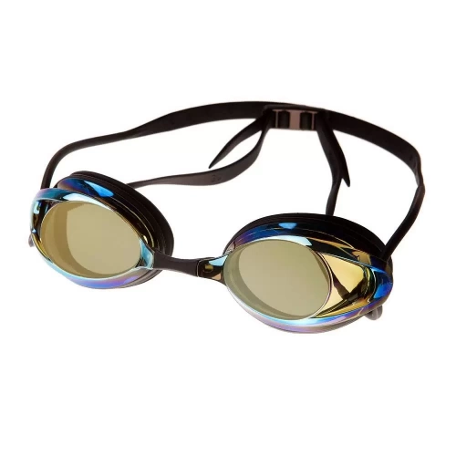 Очки для плавания Alpha Caprice AD-G1700M зеркальные black