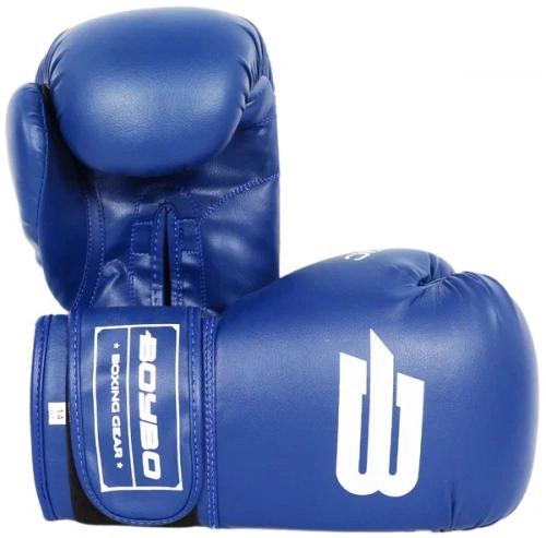 Перчатки боксерские  BoyBo Basic BBG100 синие Перчатки боксерские  BoyBo Basic BBG100 синие
