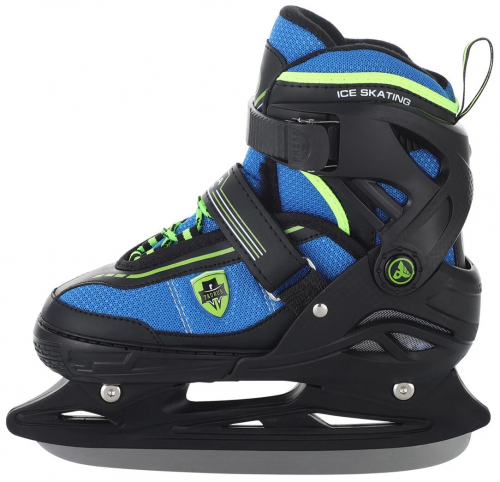 Коньки ледовые раздвижные TAURUS, blue