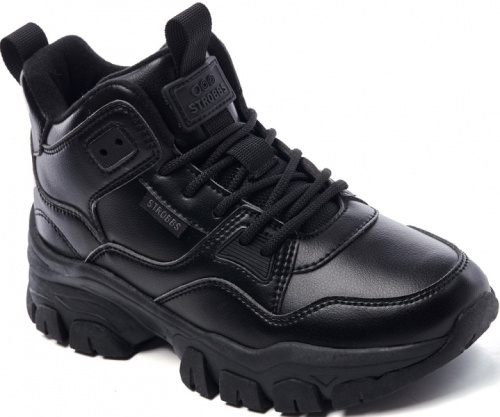 Кроссовки зимние STROBBS F8361-3, black