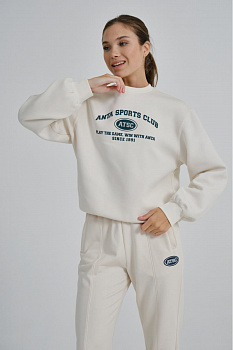 Свитшот ANTA 862348706-1, белый 