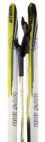 Лыжный комплект Pulsar  step 150 см, палки 110 см,75мм Лыжный комплект Pulsar  step 150 см, палки 110 см,75мм