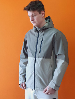 Ветровка ANTA 852527624-2 серо-зеленый 