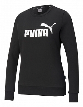  Свитшот PUMA ESS LOGO CREW 58678401, black, white