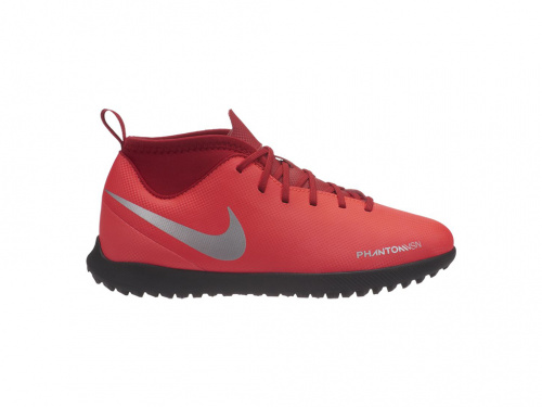 NIKE Бутсы подростковые AO3294-600 JR PHANTOM VSN CLUB DF TF, red