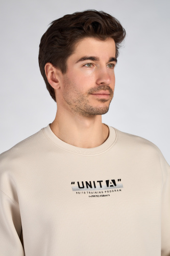 Свитшот ANTA UNIT A 852417732-1 бежевый 