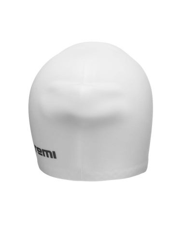 Шапочка для плавания ATEMI LC01/для длин волос/ силикон белый