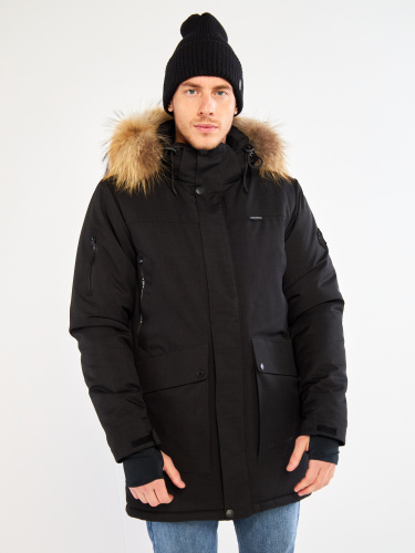 Куртка парка зимняя AZIMUTH 123/22952_3 Azimuth, черный