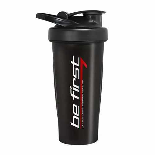 Шейкер с шариком и держателем BE FIRST TS 1396, 700 мл, black