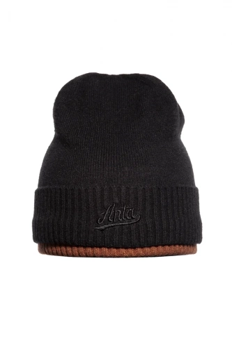 Шапка 892348532-1 черный ANTA