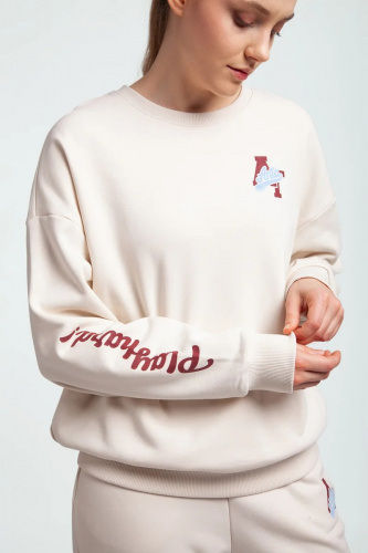 Свитшот ANTA 862338724-1, белый 