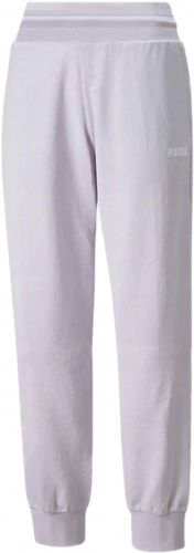Брюки PUMA  ESSENTIALS SWEAT PANTS CLOSED 84720445, lilac