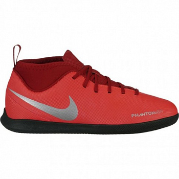 NIKE Бутсы подростковые AO3293-600 JR PHANTOM VSN CLUB DF IC, red