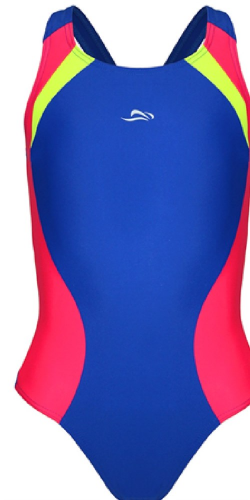 Купальник детский SKAT 5826, blue, yellow, pink