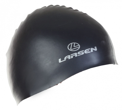Шапочка для плавания Larsen SC14(SC208) черный Шапочка для плавания Larsen SC14(SC208) черный
