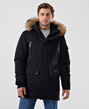 Куртка парка зимняя AZIMUTH 221/21861-107, black