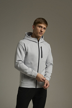 Толстовка ANTA 852537704N-3, серо-зеленый 