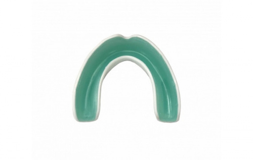 Капа JABB ECE 1102 SR 1-челюстная, white, green Капа JABB ECE 1102 SR 1-челюстная, white, green