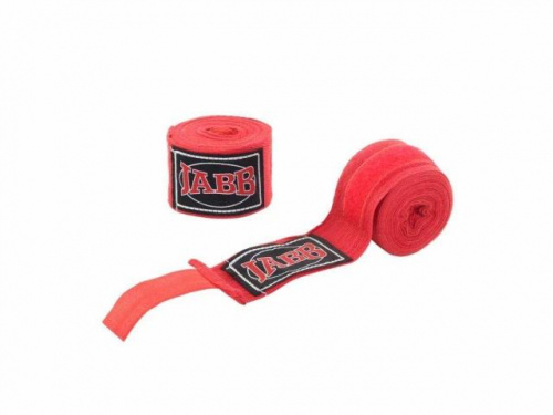 Бинты боксерские Jabb JE-3030 красный, 3,5 м пара