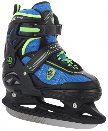Коньки ледовые раздвижные TAURUS, blue
