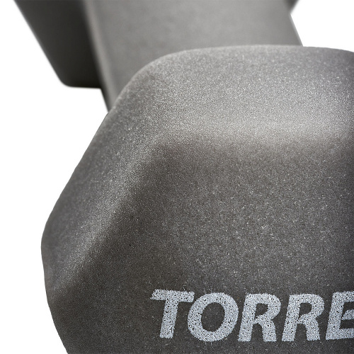Гантель Torres 1.5 кг PL550115 серый