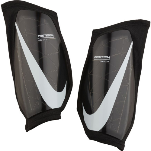 NIKE Щитки футбольные PROTEGGA, black, white