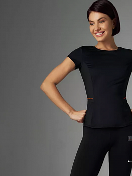 Футболка жен. 1W09.079.3 черный Eazyway