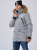 Куртка парка зимняя AZIMUTH 8278-89, grey