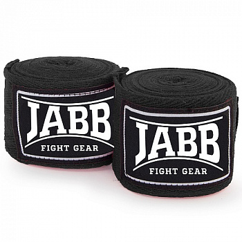 Бинты боксерские JABB JE-3030, 3.5м, пара, черный Бинты боксерские JABB JE-3030, 3.5м, пара, черный