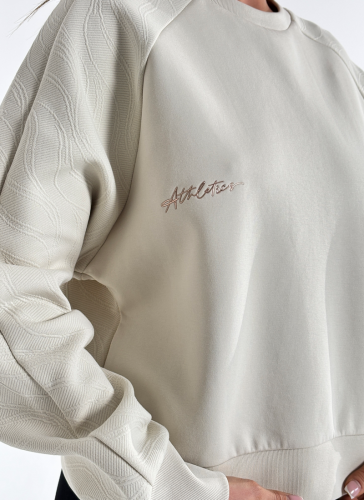 Свитшот ANTA  862517726-2, серый 