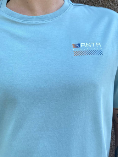 Футболка муж. 852527158-2 голубой ANTA