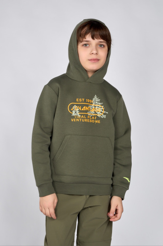 Худи W352416705-3 зеленый Anta