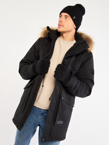 Куртка парка зимняя AZIMUTH 123/22952_3 Azimuth, черный