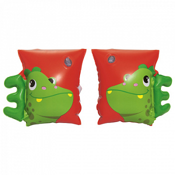Нарукавники детские BESTWAY DINO PARROT 32115, от 3-6 лет JUNIOR, red, green Нарукавники детские BESTWAY DINO PARROT 32115, от 3-6 лет JUNIOR, red, green