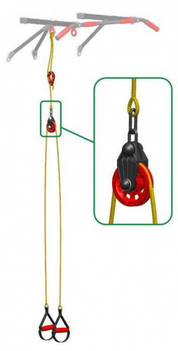 Петли динамические Leco-IT Home гп032407, yellow, black